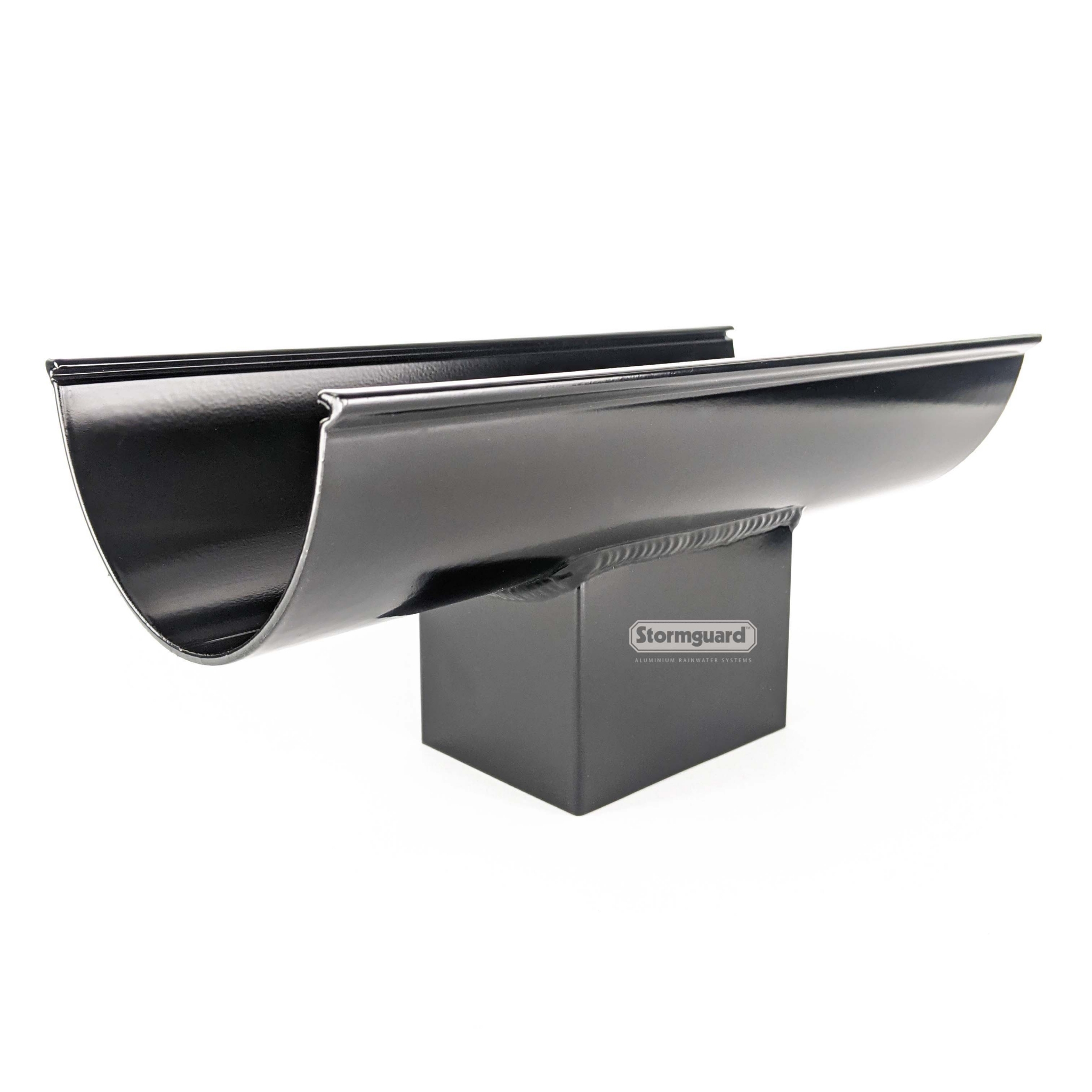 Outlets Aluminium Half Round Clip Fit Gutters Stormguard Aluminium
